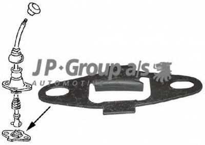JP GROUP 8133000302 -  кронштейн подшипника, тяга переключения